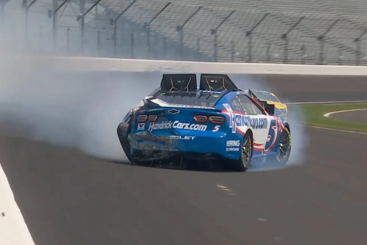 Kyle Larson’s Brickyard 400 Bid Sidelined by Late-Race Incident, Finishes 39th