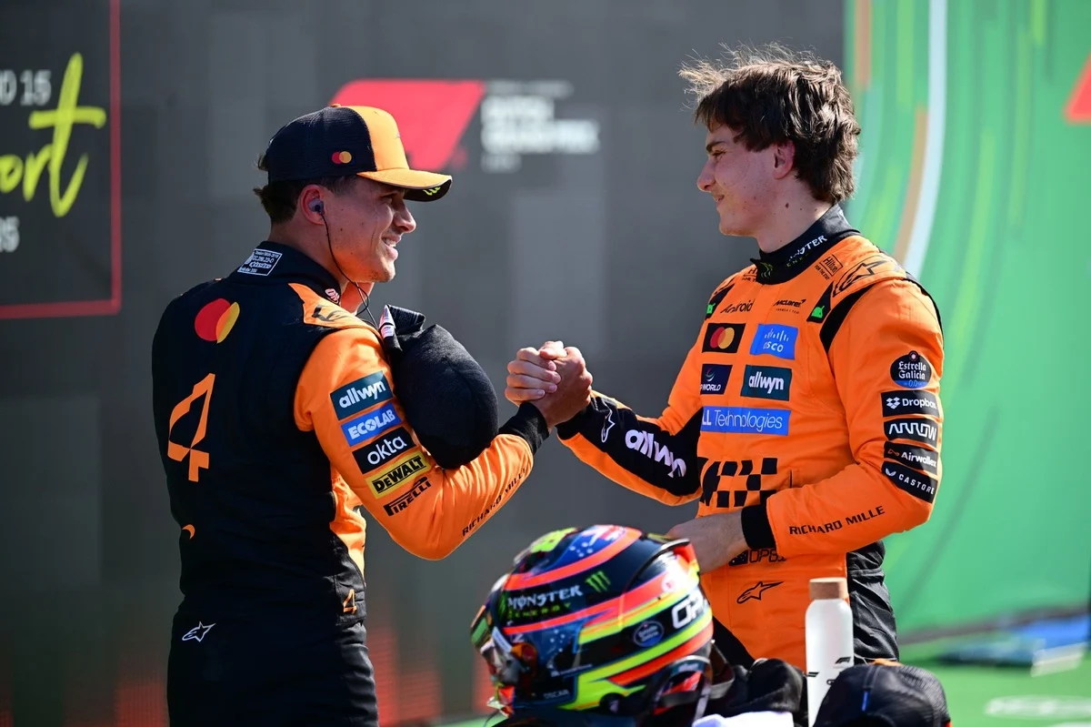 McLaren’s Lando Norris Attributes Formidable Intra-Team Rivalry with Oscar Piastri to Significant Driver Development