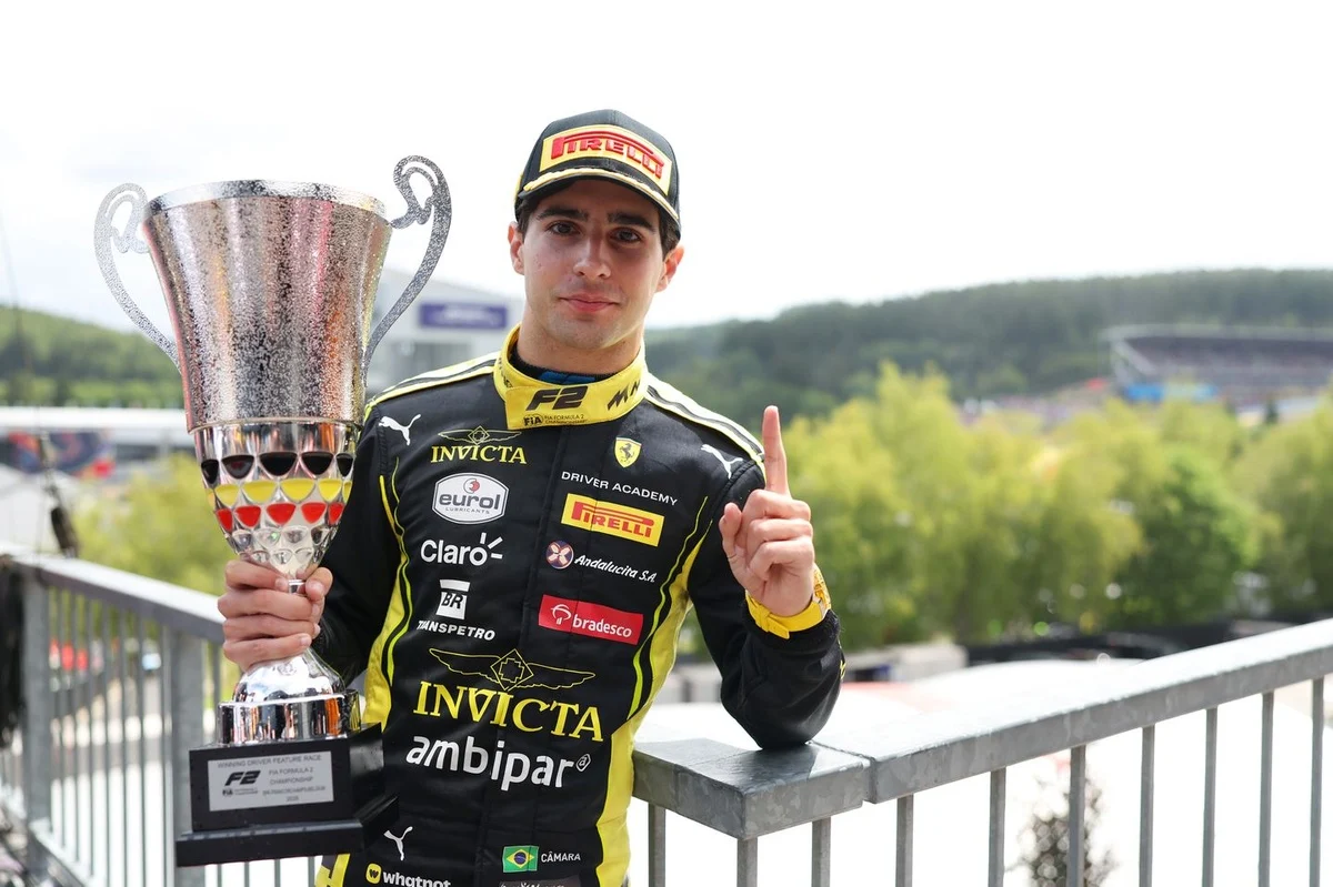 Rafael Camara Maintains Laser Focus on F2 Title Amidst Growing F1 Speculation