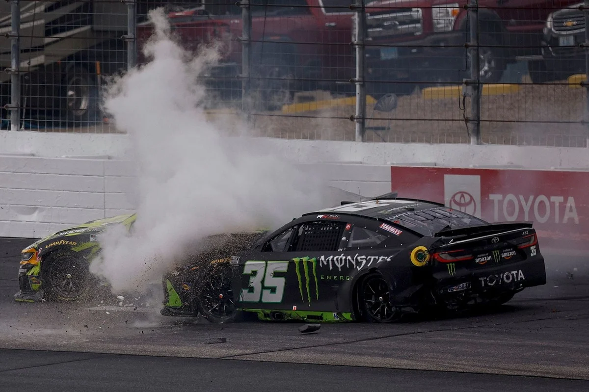 Rookie Connor Zilisch Laments "What Am I Doing?" After Ninth DNF of Nascar Cup Season
