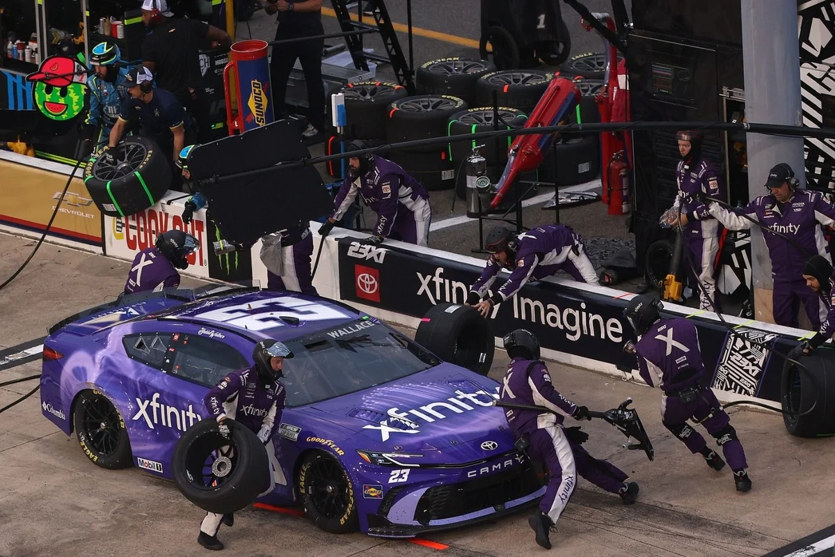 23XI Racing’s No. 23 Crew Shatters NASCAR Pit Stop Record at Southern 500