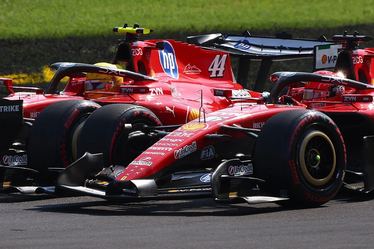 Ferrari Team Principal Fred Vasseur Expresses Displeasure Over Drivers’ Opening-Lap Collision at Italian Grand Prix