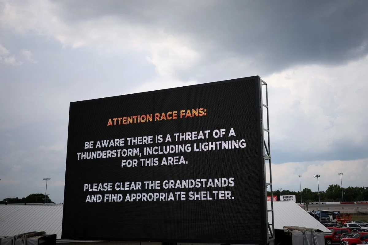 Lightning Disrupts Darlington Southern 500: Tyler Reddick and Daniel Suarez on Front Row as Qualifying is Scrubbed