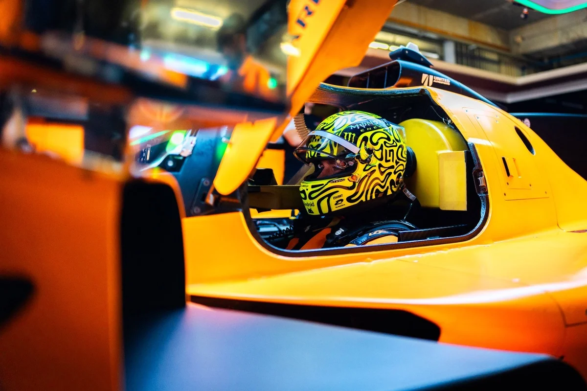 McLaren F1 Star Lando Norris Completes Extensive Hypercar Test, Fueling Future Endurance Speculation