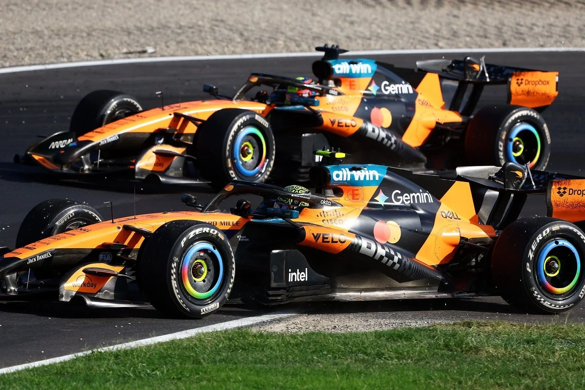 McLaren to Scrutinize On-Track Conduct of Norris and Piastri Following Monza Tensions.