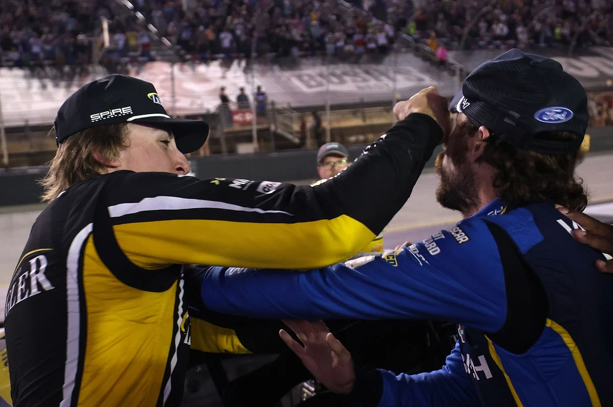 NASCAR shouldn&rsquo;t penalize Hocevar and Blaney for Bristol brawl but will they?