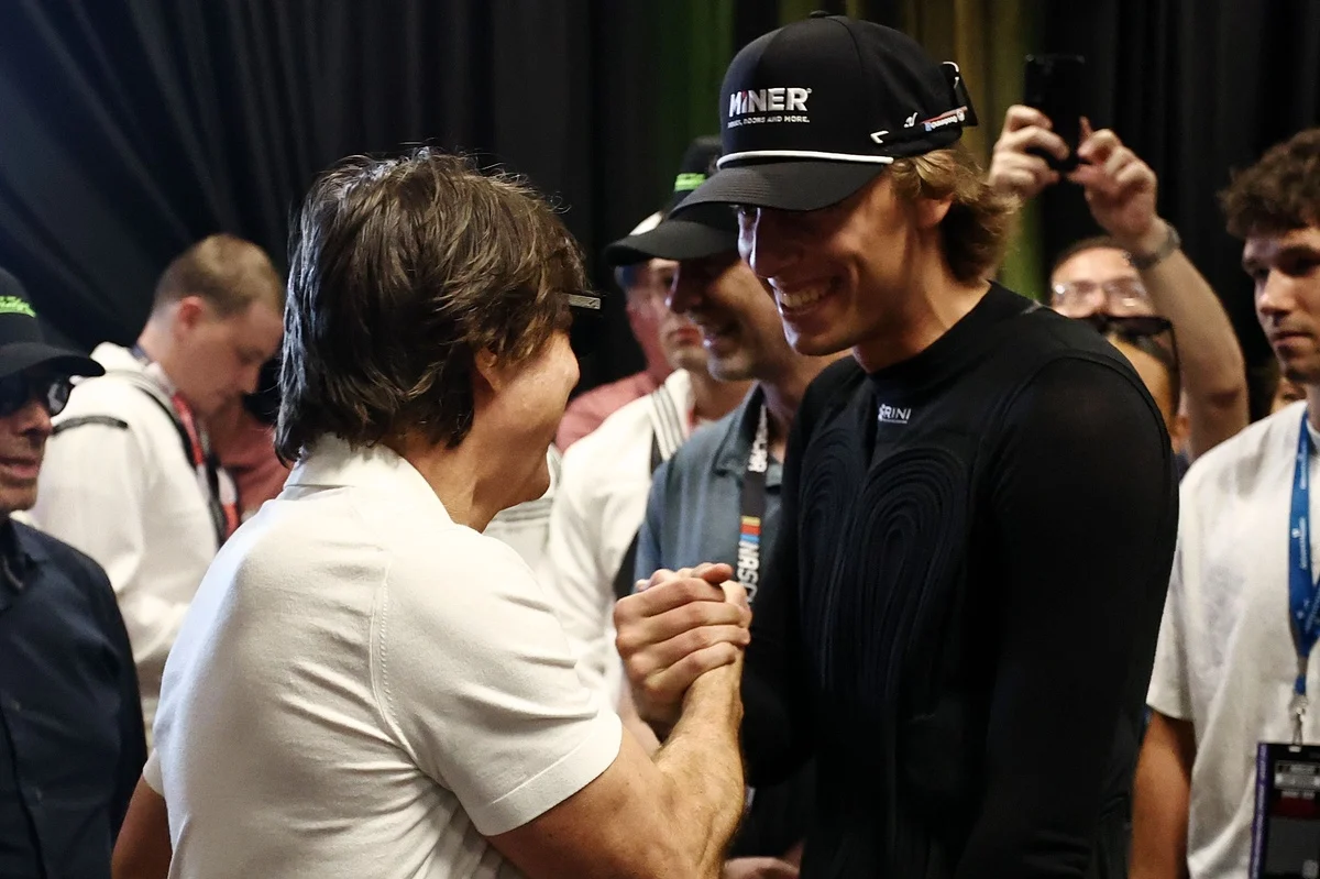 NASCAR’s Elite Express Enthusiasm and Anticipation for "Days of Thunder" Sequel Following Star-Studded Daytona Encounter